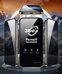 PSLWE Anti-Static 360° Privacy OG Tempered Glass Screen Protector