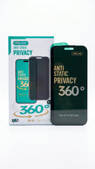 PSLWE Anti-Static 360° Privacy OG Tempered Glass Screen Protector