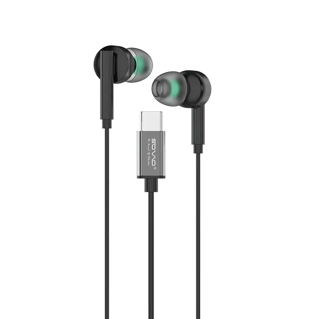 sh 12 relax type c SOVO SH-12 RELAX Type-C HiFi Earphones 3D Stereo Sound Magnetic Design