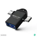 Image Alt Text: SOU-375 READ 2 in 1 Universal High Speed Type C and Micro USB OTG Converter