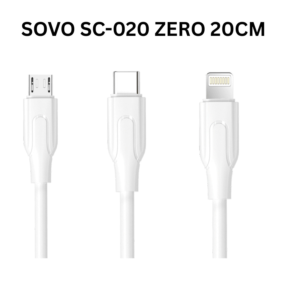 sovo sc 020 zero 20cm SOVO-SC-020-ZERO-20CM-ultra-short-power-bank-fast-charging-cable